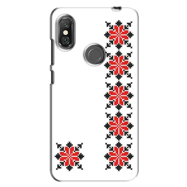 Чехол с рисунком «Силуэт вышиванки» для Xiaomi Redmi Note 6 Pro Чехол с рисунком «Силуэт вышиванки» для Xiaomi Redmi Note 6 Pro