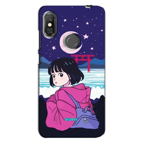 Чехол с рисунком «Синобу Миякэ» для Xiaomi Redmi Note 6 Pro