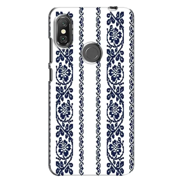 Чехол с рисунком «Синяя вышиванка» для Xiaomi Redmi Note 6 Pro Чехол с рисунком «Синяя вышиванка» для Xiaomi Redmi Note 6 Pro