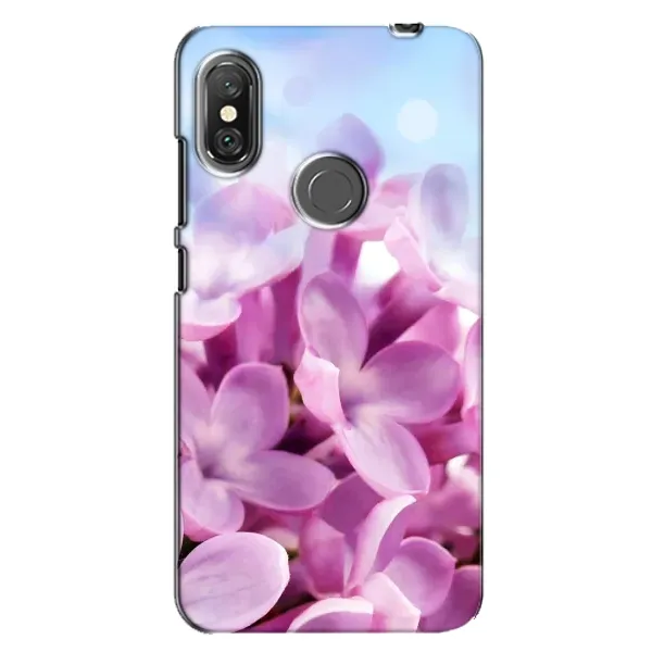 Чехол с рисунком «Сиреневые цветы» для Xiaomi Redmi Note 6 Pro Чехол с рисунком «Сиреневые цветы» для Xiaomi Redmi Note 6 Pro