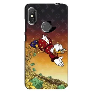 Силіконовий чохол для Xiaomi Redmi Note 6 Pro (Скрудж Луі Віттон)