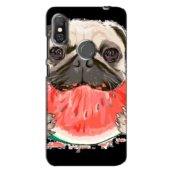 Чехол с рисунком «Смешной Мопс» для Xiaomi Redmi Note 6 Pro Чехол с рисунком «Смешной Мопс» для Xiaomi Redmi Note 6 Pro