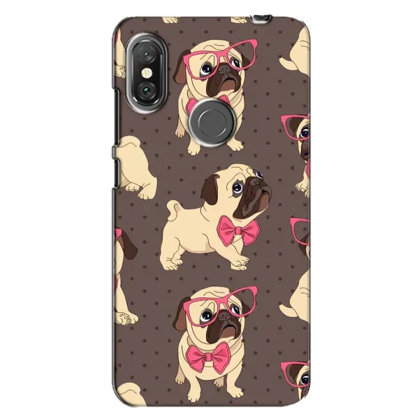 Чехол с рисунком «Собачки Мопсики» для Xiaomi Redmi Note 6 Pro Чехол с рисунком «Собачки Мопсики» для Xiaomi Redmi Note 6 Pro