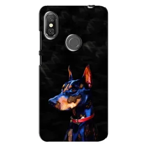 Бампер для Xiaomi Redmi Note 6 Pro з картинкою "Песики" (Собака Мопсік)
