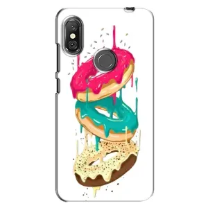 Чехол с изображением вкусной еды для Xiaomi Redmi Note 6 Pro (Сочные пончики)