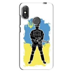 Патріотичні Чохли для  Редмі Нот 6 Про (Солдат України)