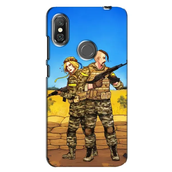 Чехол с рисунком «Солдаты ЗСУ» для Xiaomi Redmi Note 6 Pro Чехол с рисунком «Солдаты ЗСУ» для Xiaomi Redmi Note 6 Pro