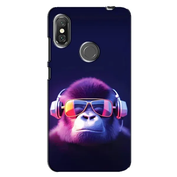 Чохол з малюнком «Стильная мавпа» для Xiaomi Redmi Note 6 Pro Чохол з малюнком «Стильная мавпа» для Xiaomi Redmi Note 6 Pro