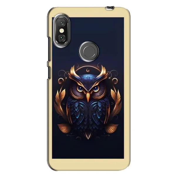 Чехол с рисунком «Стильная Сова» для Xiaomi Redmi Note 6 Pro Чехол с рисунком «Стильная Сова» для Xiaomi Redmi Note 6 Pro