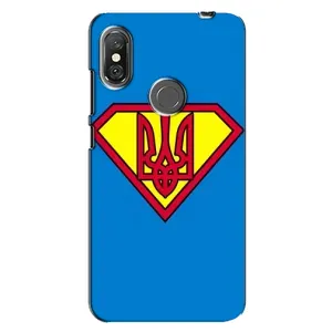 Чехол с картинкой (Патриотический ГЕРБ) на Xiaomi Redmi Note 6 Pro (Super - Герб)