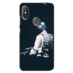 Чохол з картинкою "Герой Pubg" на Xiaomi Redmi Note 6 Pro (В екіперівці)
