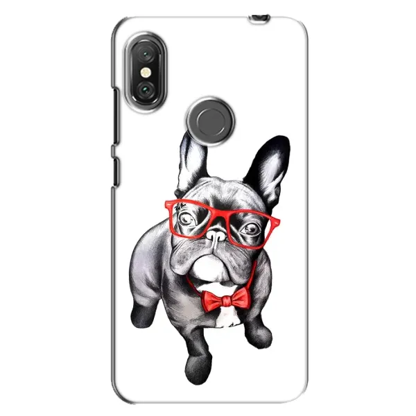 Чехол с рисунком «В очках» для Xiaomi Redmi Note 6 Pro Чехол с рисунком «В очках» для Xiaomi Redmi Note 6 Pro