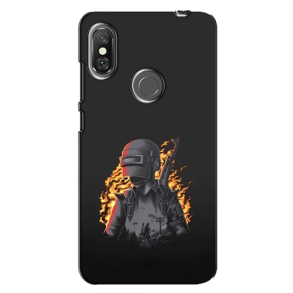 Чехол с рисунком «В огне» для Xiaomi Redmi Note 6 Pro Чехол с рисунком «В огне» для Xiaomi Redmi Note 6 Pro