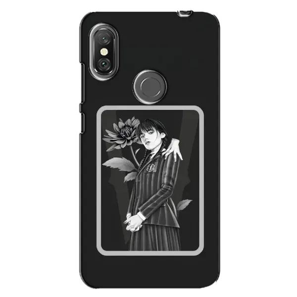Чехол с рисунком «Венсдей картина» для Xiaomi Redmi Note 6 Pro Чехол с рисунком «Венсдей картина» для Xiaomi Redmi Note 6 Pro