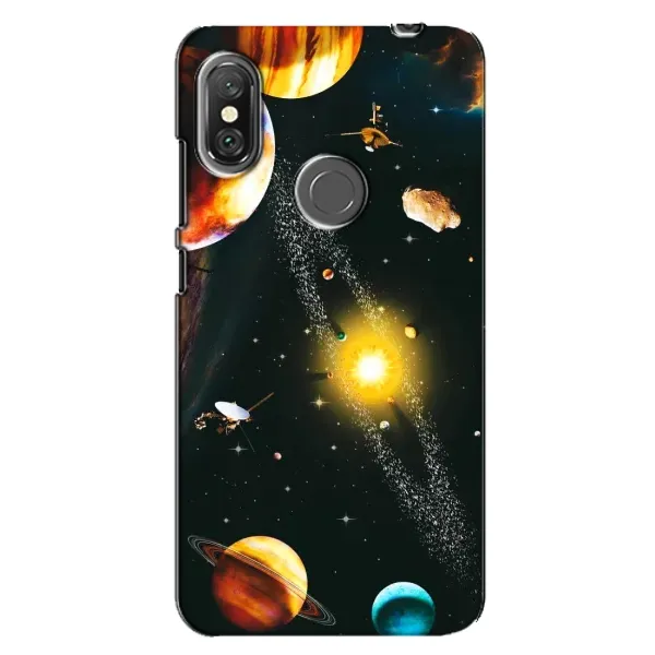 Чехол с рисунком «Вид с космоса» для Xiaomi Redmi Note 6 Pro Чехол с рисунком «Вид с космоса» для Xiaomi Redmi Note 6 Pro