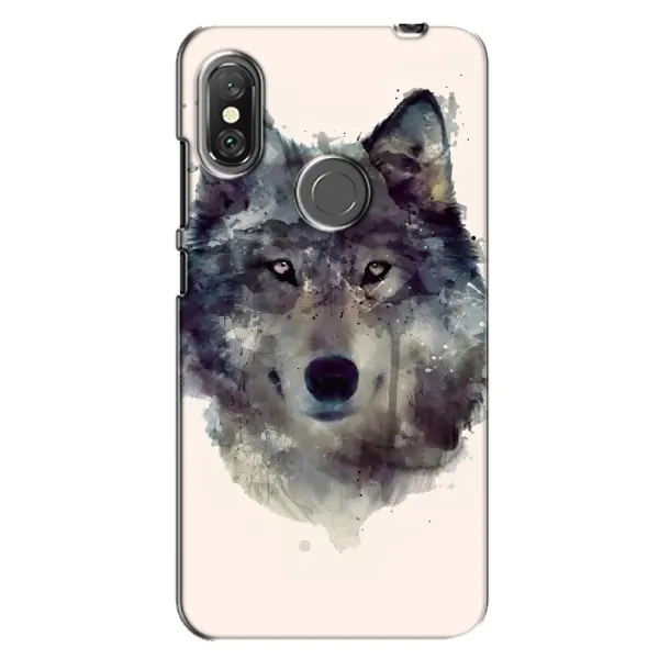 Чехол с рисунком «Волк» для Xiaomi Redmi Note 6 Pro Чехол с рисунком «Волк» для Xiaomi Redmi Note 6 Pro