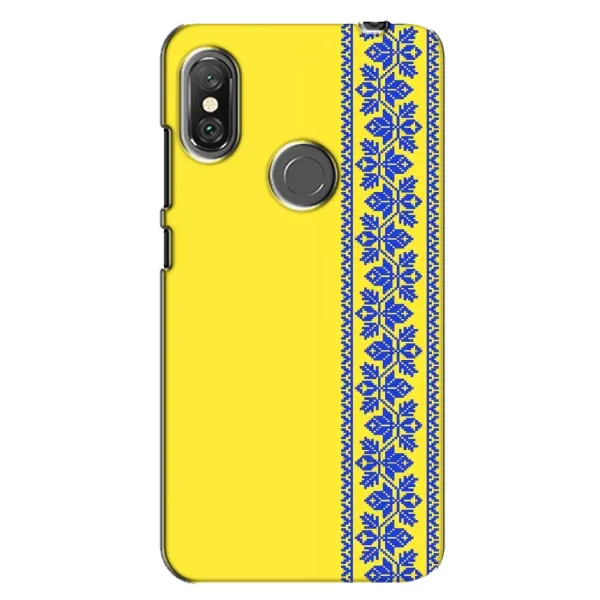 Чехол с рисунком «Вышиванка на желтом» для Xiaomi Redmi Note 6 Pro Чехол с рисунком «Вышиванка на желтом» для Xiaomi Redmi Note 6 Pro