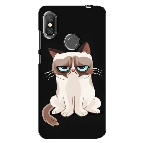 Чехол с рисунком «Взгляд кота» для Xiaomi Redmi Note 6 Pro Чехол с рисунком «Взгляд кота» для Xiaomi Redmi Note 6 Pro