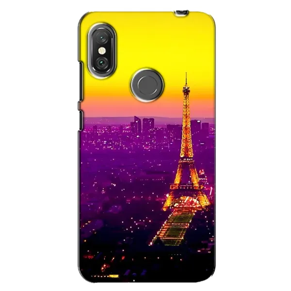 Чехол с рисунком «Яркая башня» для Xiaomi Redmi Note 6 Pro Чехол с рисунком «Яркая башня» для Xiaomi Redmi Note 6 Pro