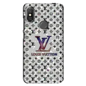 Чехол Стиль Louis Vuitton на Xiaomi Redmi Note 6 Pro (Яркий LV)