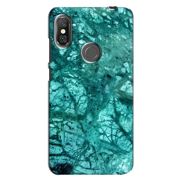 Чехол с рисунком «Зеленый мрамор» для Xiaomi Redmi Note 6 Pro Чехол с рисунком «Зеленый мрамор» для Xiaomi Redmi Note 6 Pro
