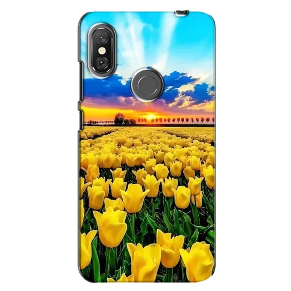 Чехол с рисунком «Желтые тюльпаны» для Xiaomi Redmi Note 6 Pro Чехол с рисунком «Желтые тюльпаны» для Xiaomi Redmi Note 6 Pro