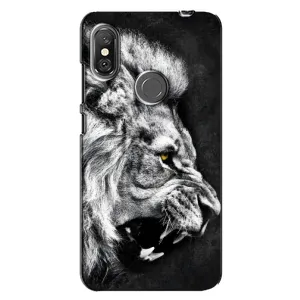 Чохол з картинкою на Xiaomi Redmi Note 6 Pro (Злий Лев)