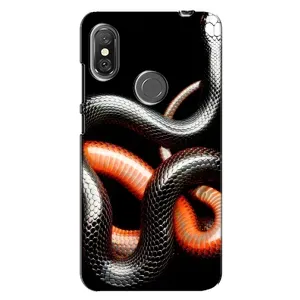 Чохли з зображенням різних тварин на Xiaomi Redmi Note 6 Pro (Змія)