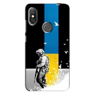 Патріотичний Чохол для Xiaomi Redmi Note 6 Pro (ЗСУ)