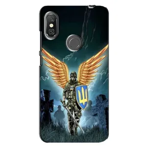 Патріотичний Чохол для Xiaomi Redmi Note 6 Pro (ЗСУ з крильми)