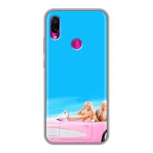 Силіконовый Чохол Барбі фільм на Xiaomi Redmi Note 7 Pro (Барбі і Кен)