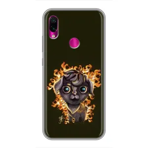 Чохли на військову тематику для Xiaomi Redmi Note 7 Pro (Бавовна мем)