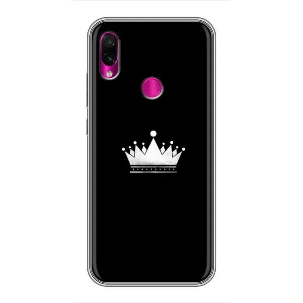 Чехол с рисунком «Белая корона» для Xiaomi Redmi Note 7 Pro Чехол с рисунком «Белая корона» для Xiaomi Redmi Note 7 Pro