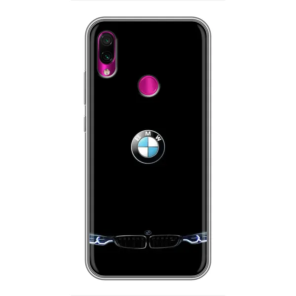 Чехол с рисунком «Черный BMW» для Xiaomi Redmi Note 7 Pro Чехол с рисунком «Черный BMW» для Xiaomi Redmi Note 7 Pro