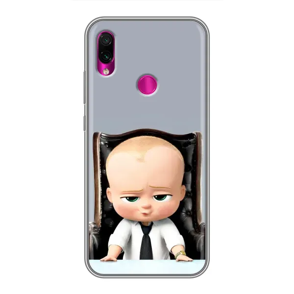 Чехол с рисунком «BOSS» для Xiaomi Redmi Note 7 Pro