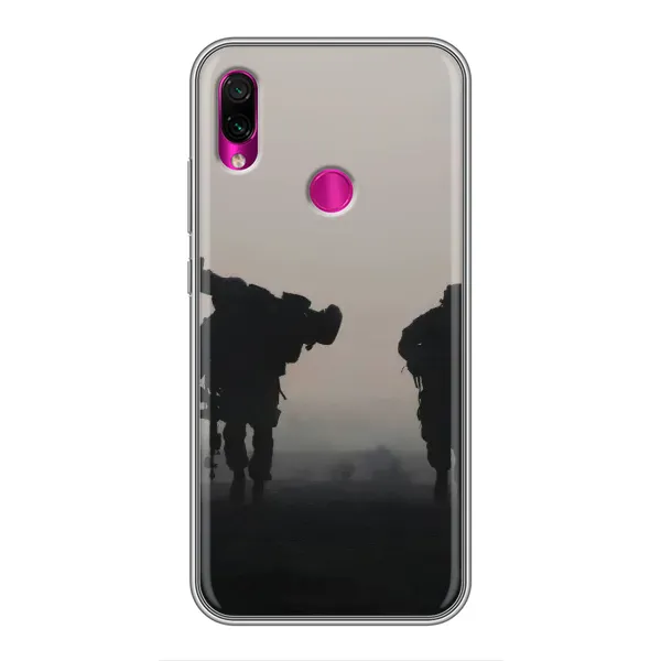Чехол с рисунком «Бой солдат» для Xiaomi Redmi Note 7 Pro Чехол с рисунком «Бой солдат» для Xiaomi Redmi Note 7 Pro