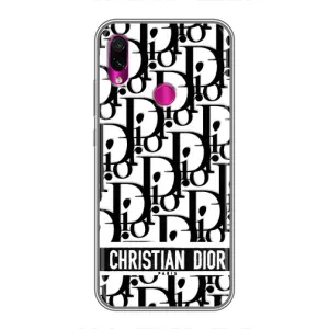 Чохол (Dior, Prada, YSL, Chanel) для Xiaomi Redmi Note 7 Pro (Christian Dior)