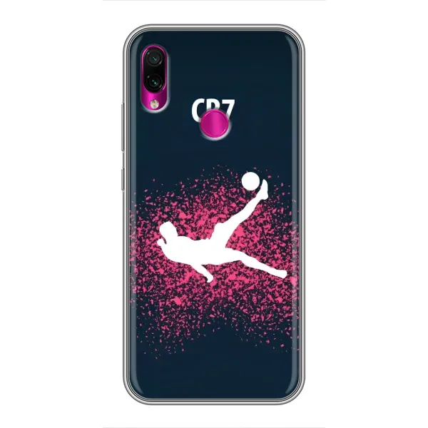Чехол с рисунком «CR7 Удар» для Xiaomi Redmi Note 7 Pro