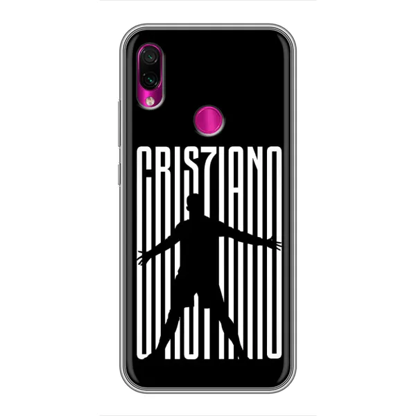 Чехол с рисунком «Cristiano» для Xiaomi Redmi Note 7 Pro