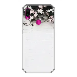 Чохли з тематикою "КВІТИ" на Xiaomi Redmi Note 7 Pro (Квіти на стіні)