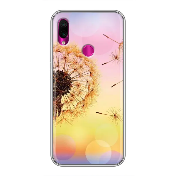 Чехол с рисунком «Цветок-одуванчик» для Xiaomi Redmi Note 7 Pro Чехол с рисунком «Цветок-одуванчик» для Xiaomi Redmi Note 7 Pro