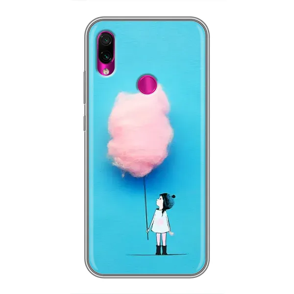 Чехол с рисунком «Девочка с тучкой» для Xiaomi Redmi Note 7 Pro Чехол с рисунком «Девочка с тучкой» для Xiaomi Redmi Note 7 Pro