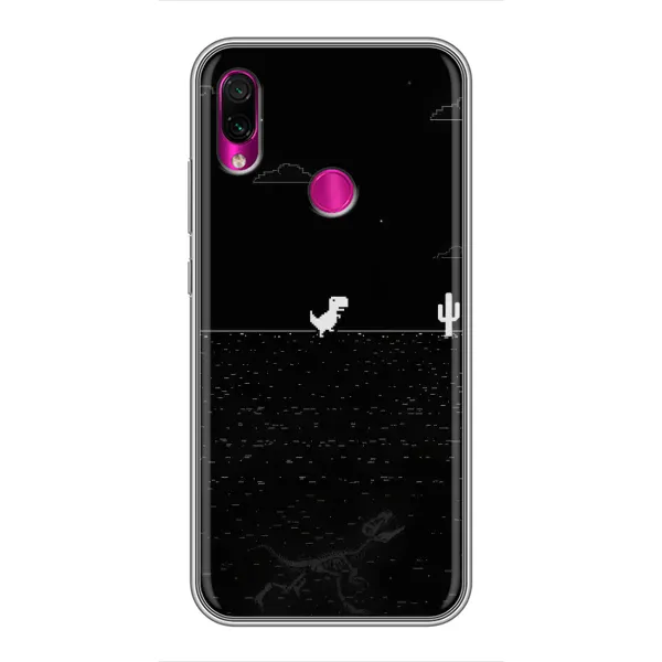 Чехол с рисунком «Динозаврик» для Xiaomi Redmi Note 7 Pro Чехол с рисунком «Динозаврик» для Xiaomi Redmi Note 7 Pro