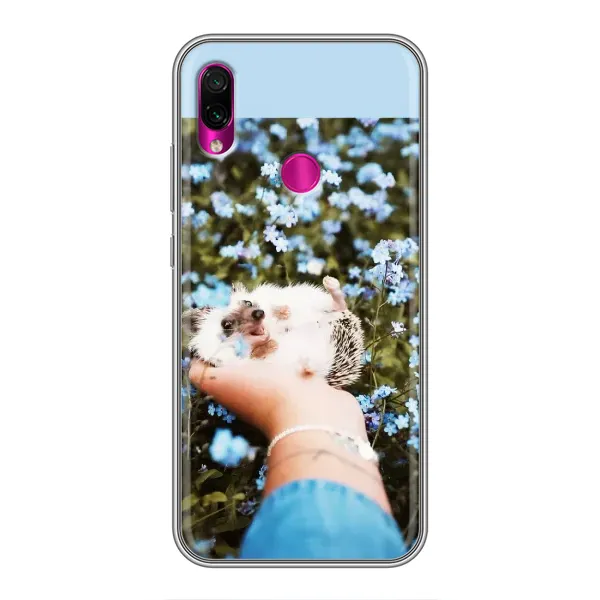 Чехол с рисунком «Ежик на руках» для Xiaomi Redmi Note 7 Pro Чехол с рисунком «Ежик на руках» для Xiaomi Redmi Note 7 Pro