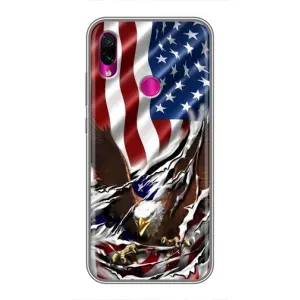 Чохол Прапор USA для Xiaomi Redmi Note 7 Pro (Прапор USA)