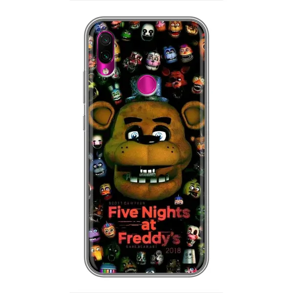 Чехол с рисунком «Freddy» для Xiaomi Redmi Note 7 Pro Чехол с рисунком «Freddy» для Xiaomi Redmi Note 7 Pro