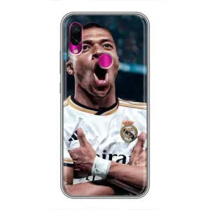Чохол (TPU) з Футболістом на Xiaomi Redmi Note 7 Pro (Гол Мбаппе)