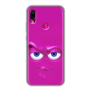 Чохли (ТПУ) (смішні стікери) для Xiaomi Redmi Note 7 Pro (Хитра мордочка)