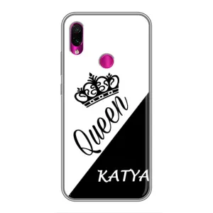 Іменні Жіночі Чохли для Xiaomi Redmi Note 7 Pro (KATYA)