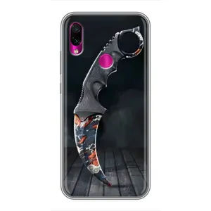 Чохол КІБЕРСПОРТ для Xiaomi Redmi Note 7 Pro (Кинжал КС ГО)